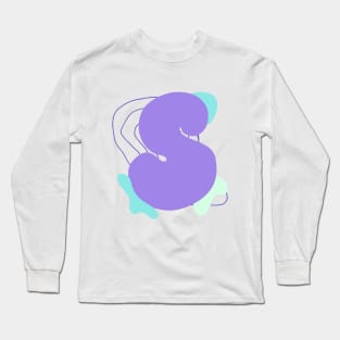 Alphabet S Long Sleeve T-Shirt